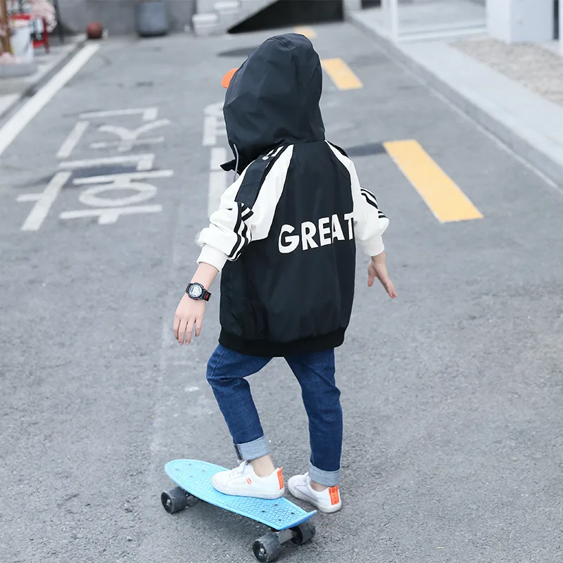 

Childrenswear BOY'S Coat Spring And Autumn 2020 New Style Korean-style Children Western Style Jacket Big Boy Autumn Clothing Fas