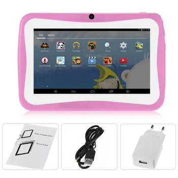 

7 Inch Kids Tablet PC Android 4.4.2 Tablet 1.5GHZ Quad Core 8GB WIFI Tablet 1024x600 HD Screen Children Education Device