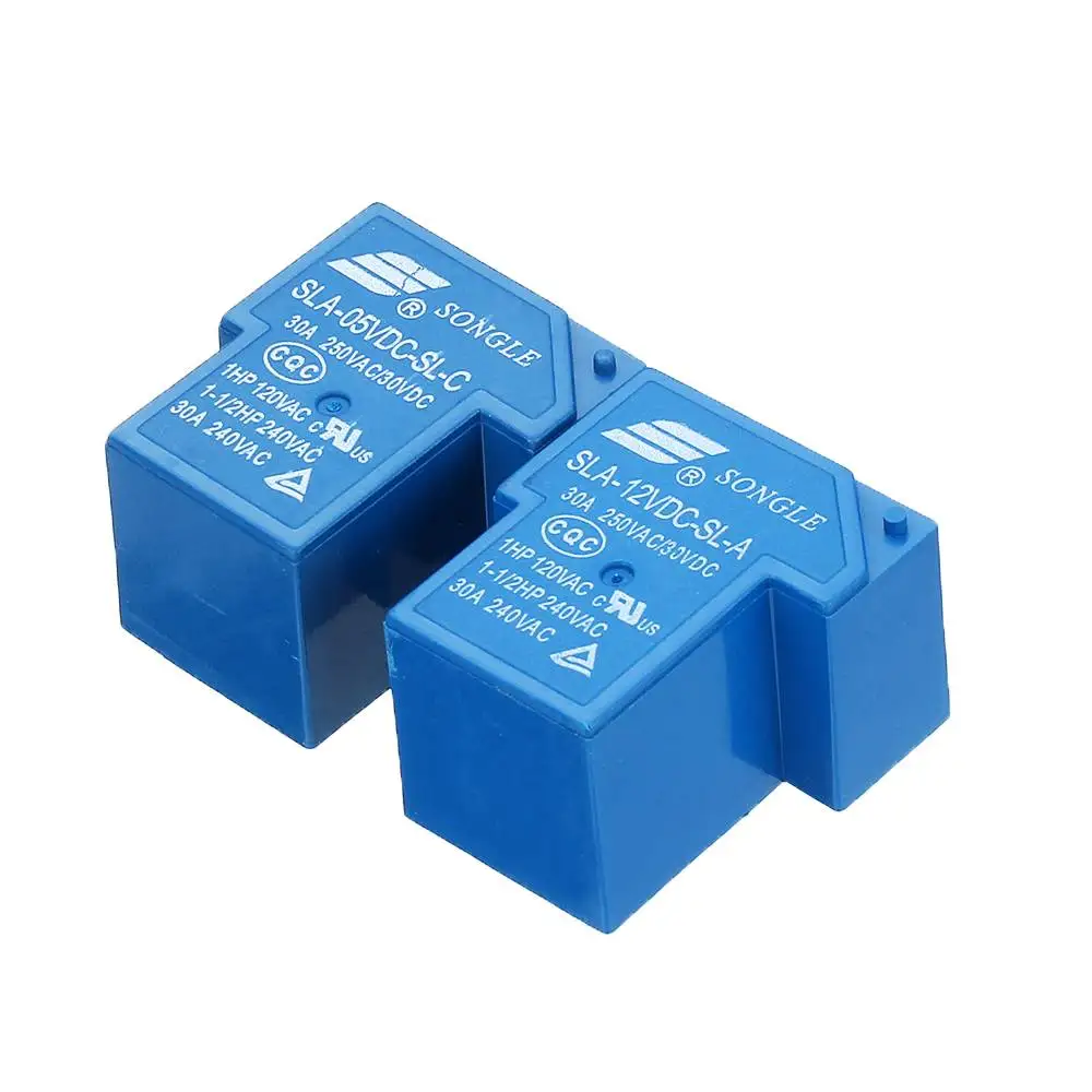 LEORY 5 шт. SLA-05V 12V 24VDC-SL-A-SL-C 30A 4/6 Pin T90 триггерный релейный модуль схемы