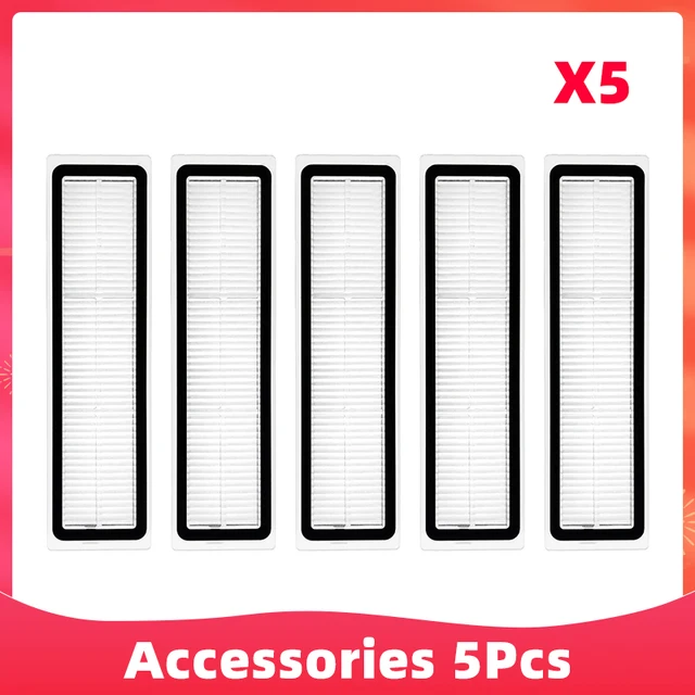 Main Side Brush Mop Cloths Hepa Filter For Xiaomi Dreame D9 Dreame Bot L10 Pro Trouver Robot LDS Vacuum-Mop Finder Spare Parts 5 Hepa Filter