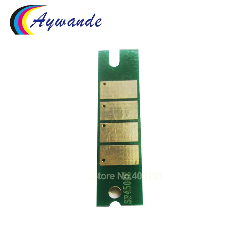 10 X 407316 407318 for Ricoh SP3600 SP3610 SP4500 SP4510 SP 3600 SP 3610 4500 4510 Laser toner Reset Chip 6k