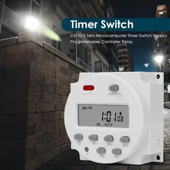 

CN101S 7 Days Weekly Programmable Electrical Equipment And Household Appliances That Are Turned On Or Off Regularly To Meet All