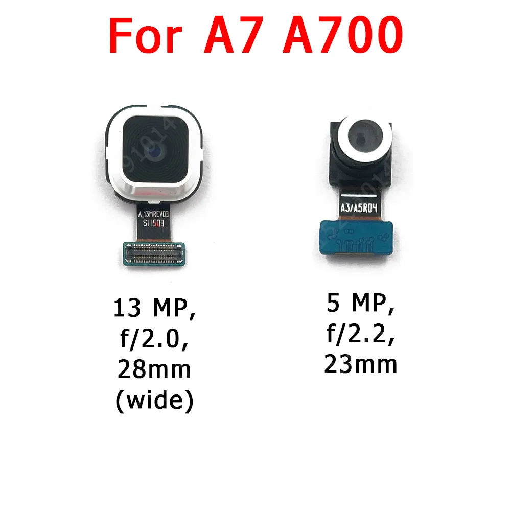 Оригинальная фронтальная и задняя камера для Samsung Galaxy A7 A700 основная селфи модуль