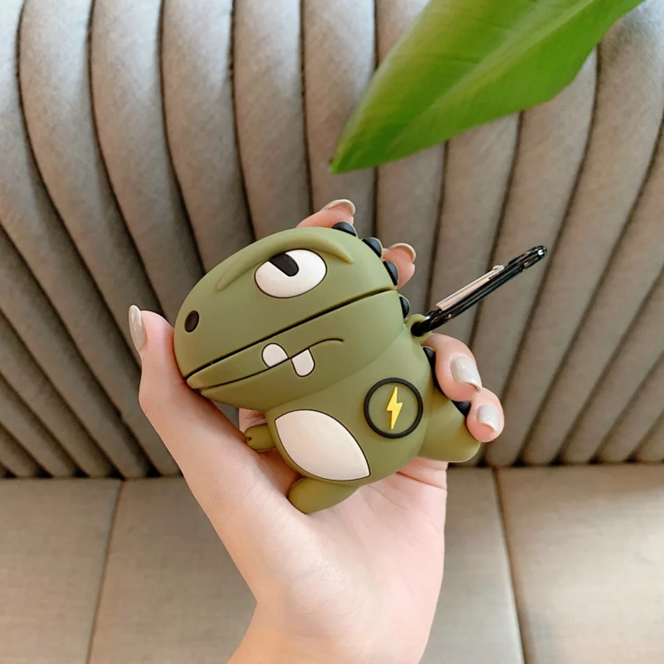 889 3D чехол для наушников s для AirPods чехол с милым мультяшным изображением бутылки молока для Apple Airpods Защитная крышка для Earpods чехол для наушников кольцевой ремешок - Цвет: 889