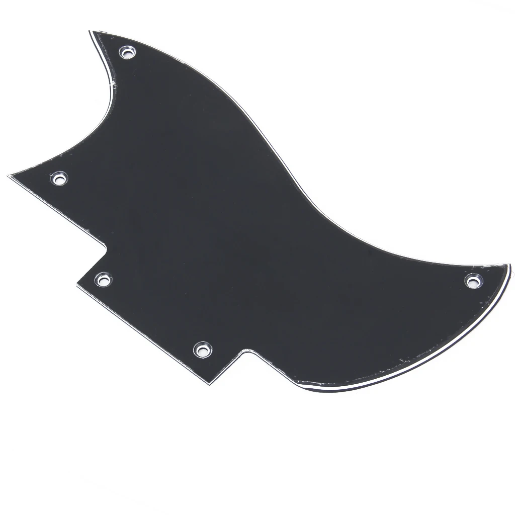 3 Ply 5 Holes Pickguard Scratch Plate For SG Electric Guitars Anti-scratch