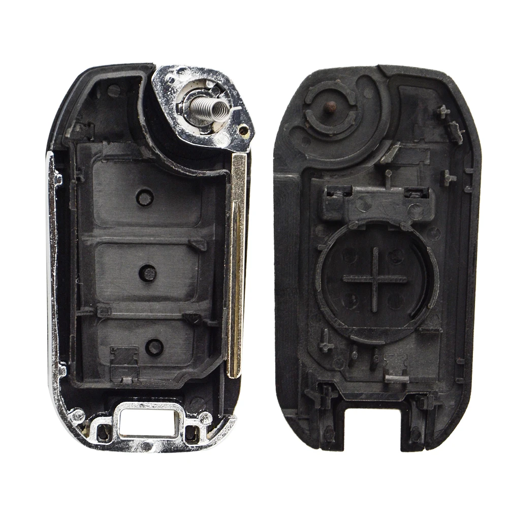 OkeyTech Оригинальный чехол для дистанционного ключа от машины Fob Peugeot 208 308 508 3008 5008 Uncut