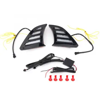 

2pcs LED Daytime Running Lights 2 Color Turning Signal Lamp DRL Fit for Suzuki Ciaz 2019-2020 Car Styling