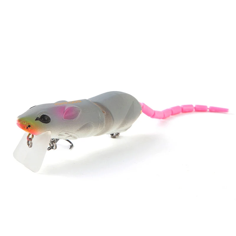 New Artificial Fishing Lure Mouse Bionic Broken Section Hard Bait 15.5 Grams Long Cast Mino Carp Cockroach Black FIsh Bait