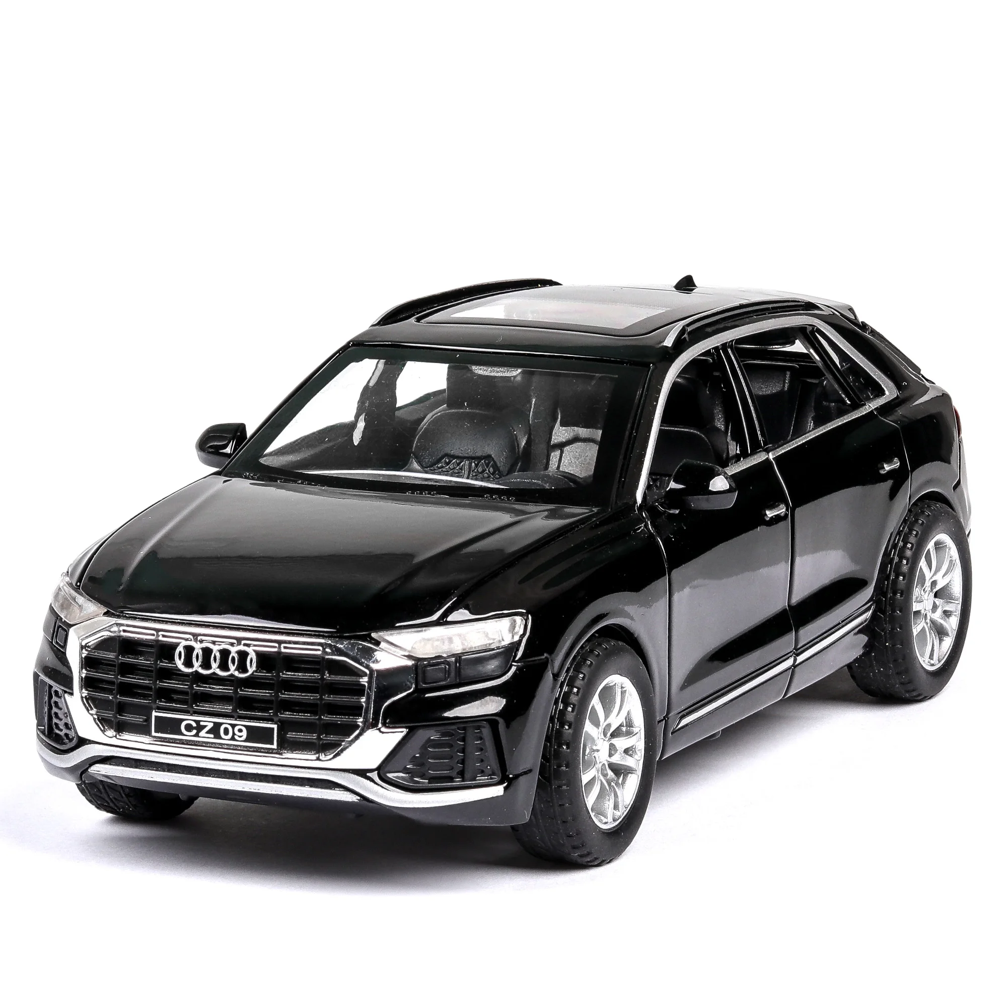 1/32 AUDI Q8 Alloy Metal Car Model Diecast Toys for Kids Collection/Die Cast Vehicles Pull-back Vehicle Gift #ZW | Игрушки и хобби