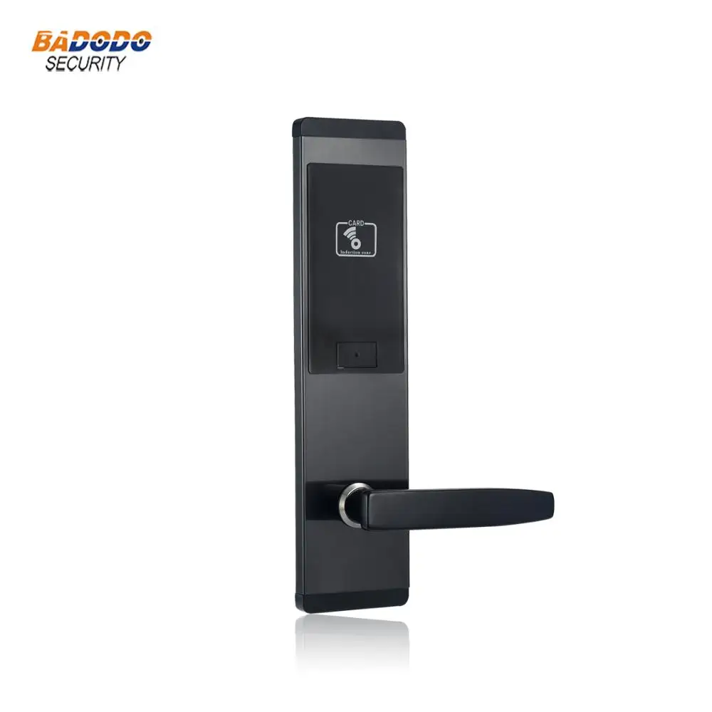 

Stainless steel 125KHz RFID ID EM card door lock electric lock with mechanical key for home office use