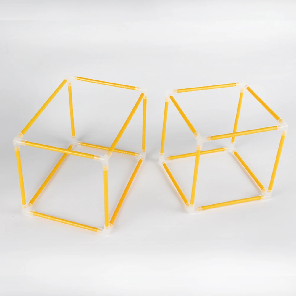 DIY 3D геометрическая форма строительная рамка математическая обучающая игрушка
