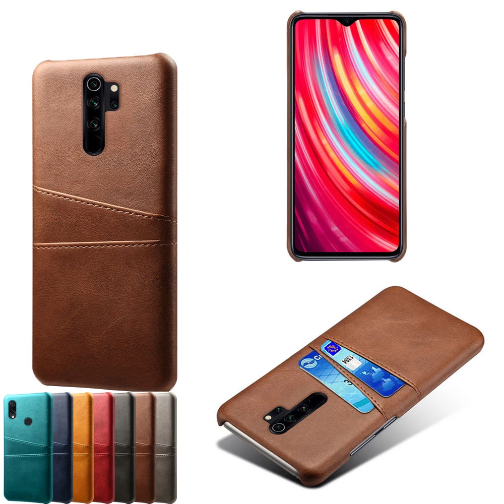 Чехол Funda для Xiaomi redmi note 7 8 pro чехол кредитных карт винтажный кожаный чехол-кошелек