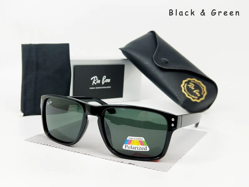 HEKIS солнцезащитные очки для Для мужчин Поляризованные спортивные Ретро Зеркало Для женщин Элитный бренд UV400 Овальный прямоугольник