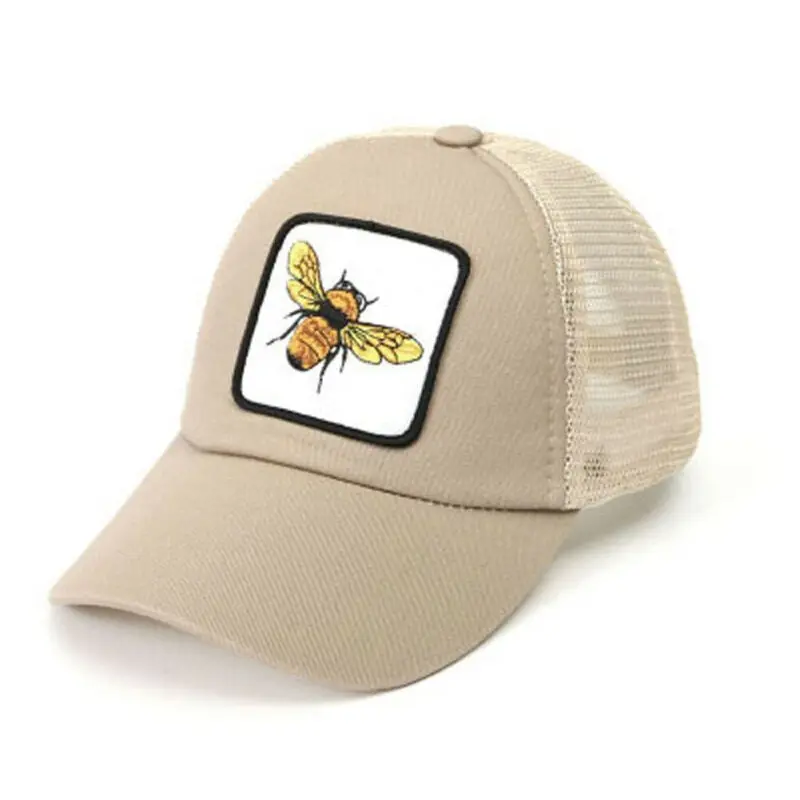 Унисекс бейсбольная шляпа мужская хлопковая Спортивная Кепка Snapback Тигр пчела Прохладный Регулируемый AU