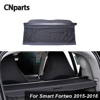 

Auto Parts Car Rear Trunk Cargo Cover For Smart Fortwo 2015-2018 Car-styling Black Security Shield Shade Auto Accessories