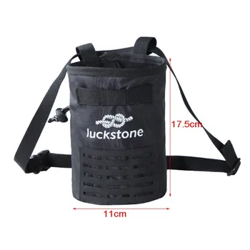 

New Polyester Magnesium Bag Sack Rock Climbing Chalk Lifting Outdoor Bouldering Pouch Climbing Equipment Waterproof