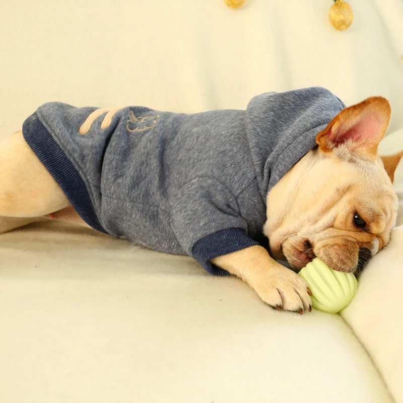 Дизайн теплая кошка собака одежда с принтом собака пальто щенок футболка для собак куртка французская для бульдога чихуахуа, йоркширского терьера собака Костюмы