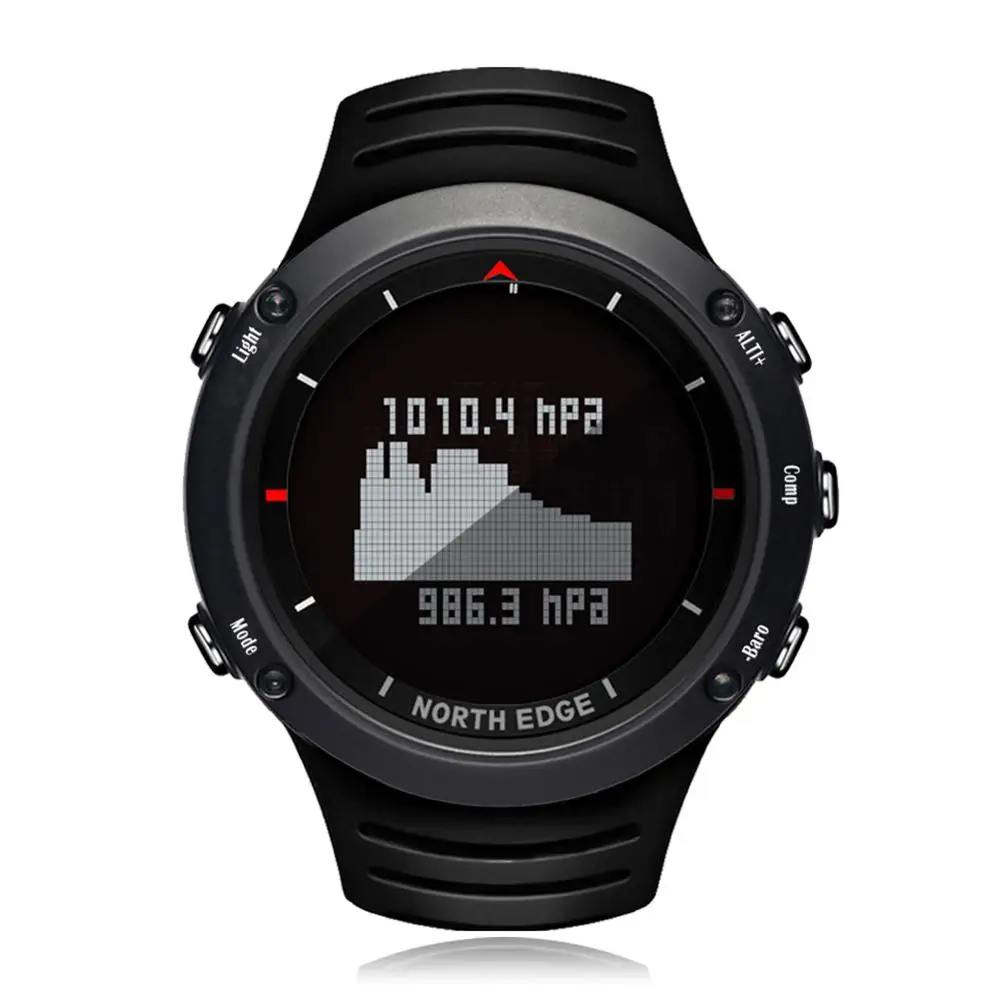 

North Edge Outdoor Intelligent Sports Step Watch Blood Pressure Heart Rate ECG Mode Watch Waterproof Smart Watch