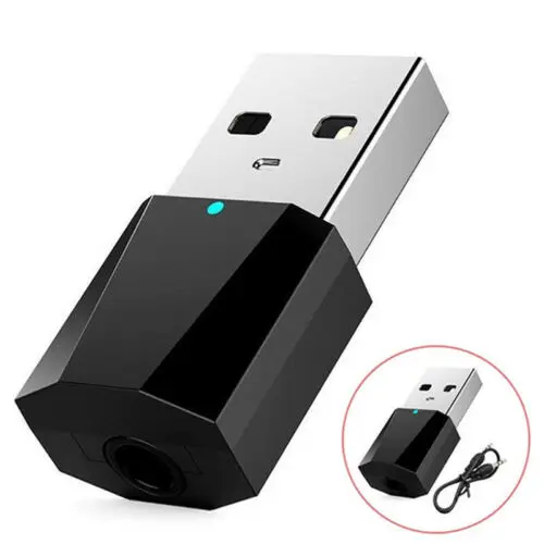 

Blutooth Wireless Receiver USB Bluetooth Audio Stereo Music Home Audio Music Car Receiver Adapter 3.5mm AUX Audio Music