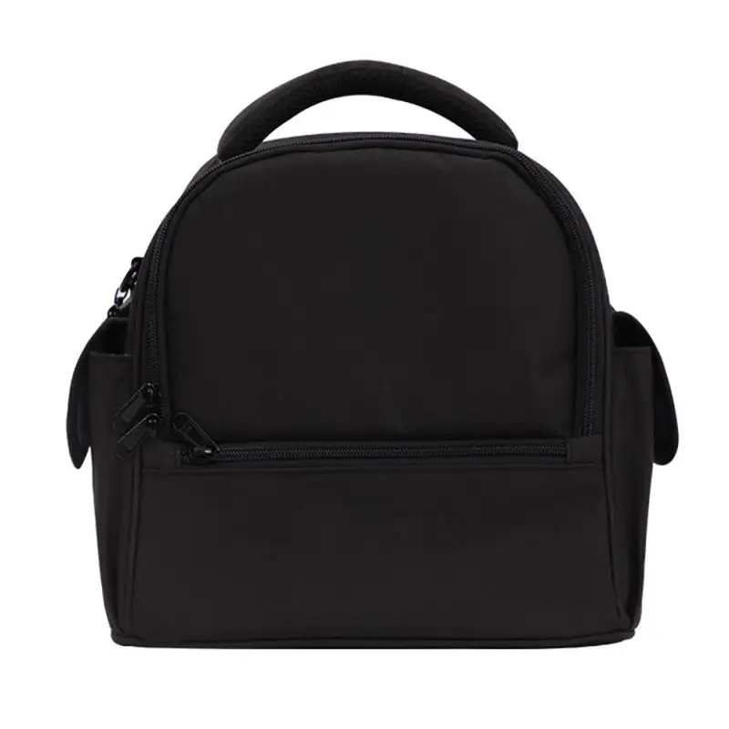 

Lunch Bag Outdoor Large Capacity Waterproof Breathable Cooler Insulated Thermal Zipper Picnic Box Container With Shoulder Straps