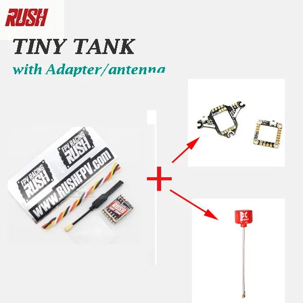 Маленький бак M./ NEW/ RUSH Nano /VTX Whoop VTX адаптер 48CH 350mW TBS SmartAudio FPV видеопередатчик 5V вход
