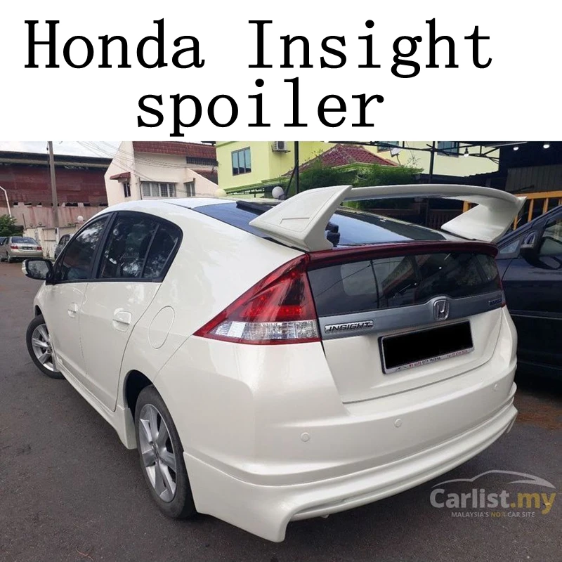 Для Honda Insight спойлер для стайлинга автомобиля ABS пластик Неокрашенный задний