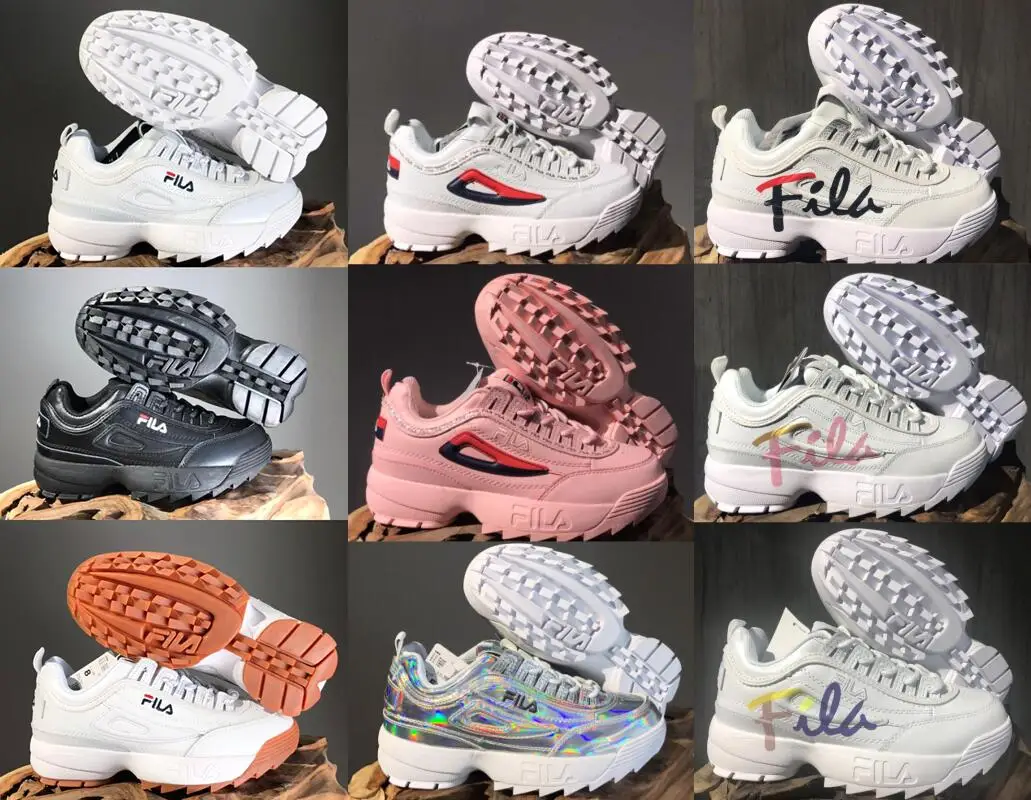 Fila/мужские кроссовки золотого и серебряного цвета дышащие для бега 2 Zapatillas