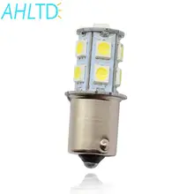 1X BA9S P21W 5050 13Led 1156 BA15S Автомобильные светодиодные поворотные сигнальные огни, тормозные задние лампы, автомобильные парковочные задние лампы заднего хода, DC 12 В