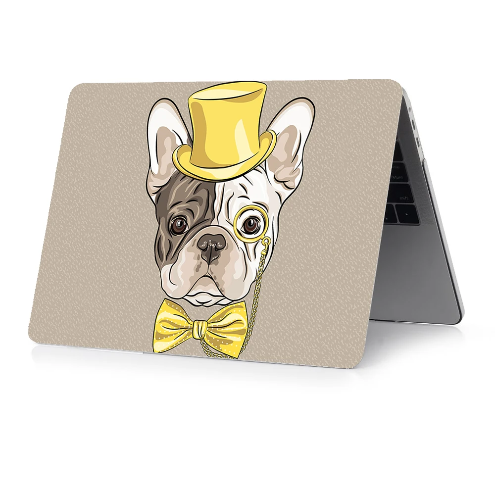 Чехол для ноутбука Apple MacBook New Air 13 Touch ID A1932, для Mac book Air Pro retina 11 12 16 15 13,3 чехол+ чехол для клавиатуры - Цвет: DW-1