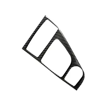 

2pcs Carbon Fiber Gear Shift Box Panel Sticker Trim For Infiniti Q50 2014-19 Styliash Decoration Auto Parts