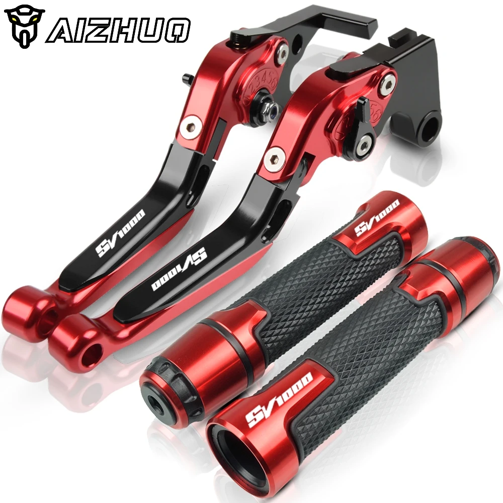 Мотоциклетный тормоз сцепления рычаги ручками Конец для SUZUKI SV1000 SV 1000 S SV 1000 S SV1000 S 2003 2004 2005 2006 2007