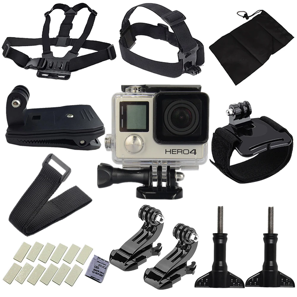 Hero4 3/SJCAM/YI водонепроницаемое снаряжение для дайвинга крепление для камеры силиконовая маска для дайвинга Спортивная камера для плавания