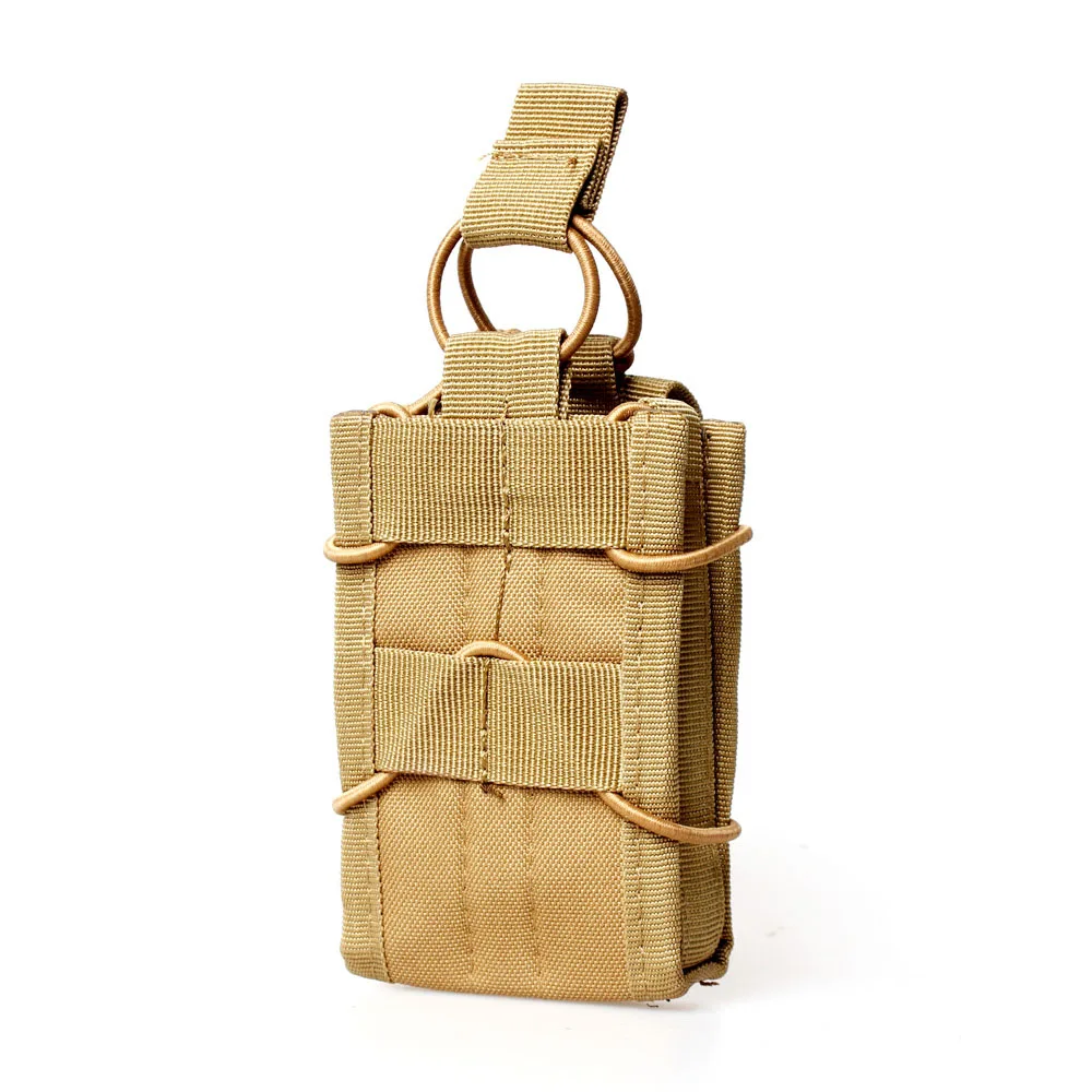 Molle Pouch тактическая Единичная винтовка Mag Pouch Военная армейская Мультикам для охоты Molle Pouch для M4 M14 AK G3 EM6345