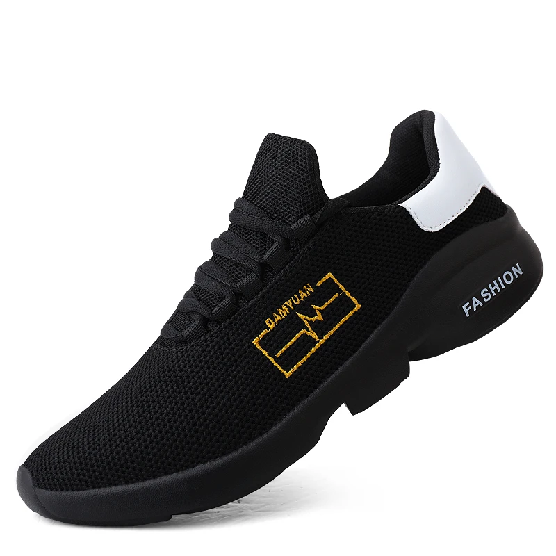 

buqima men's sports shoes fly woven shoes mesh shoes low-top casual comfortable soft