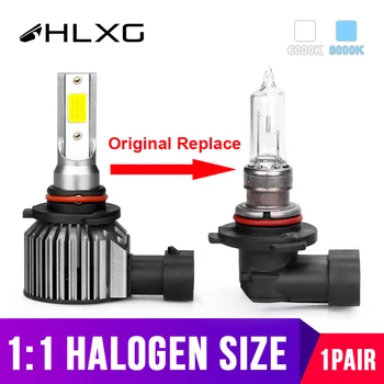 

hlxg Turbo H4 LED H7 H11 H8 HB4 9006 9005 HB3 Car Headlight Bulbs 6000K 8000K High Low beam fog lamps luces led para auto nebbia