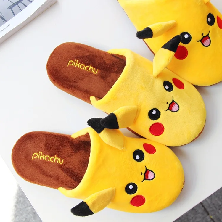 

Pikachu Elf Cartoon Cute Plush Slipper Couples Slippers
