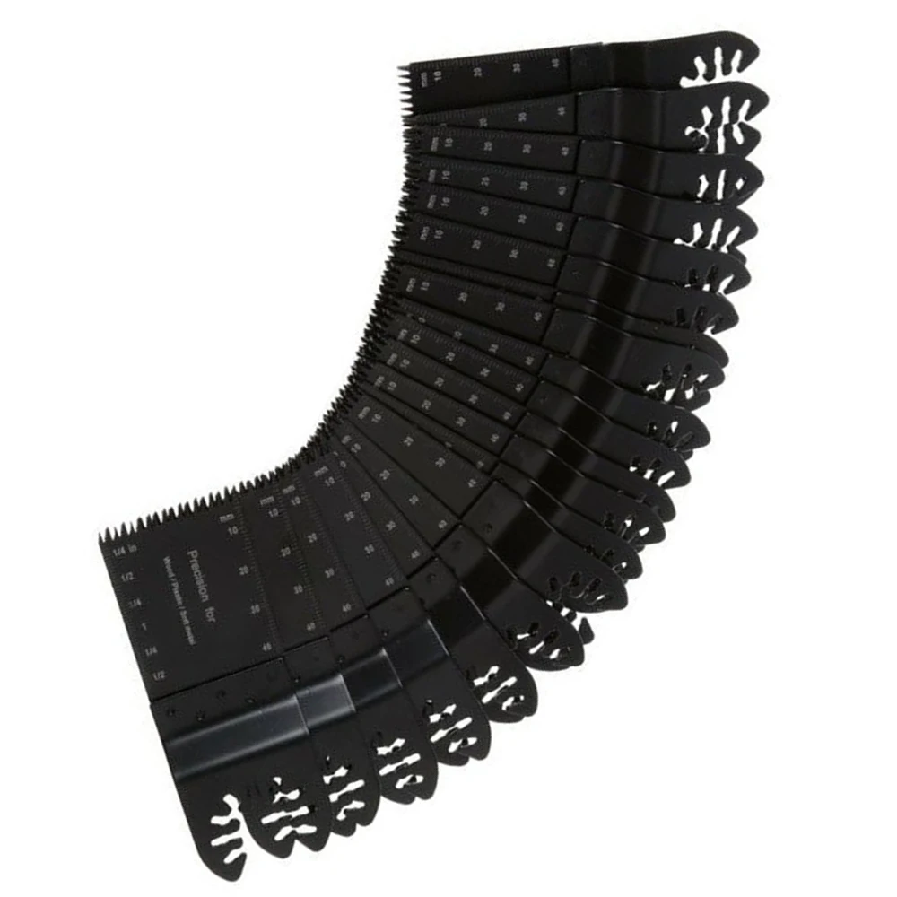 20x многофункциональный инструмент прецизионные Осциллирующие пилы набор лезвий для отделки деревянного пола