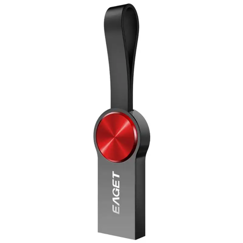 EAGET U80 USB флеш-накопитель USB 3,0 USB флеш-накопители водонепроницаемый USB диск флэш-карта памяти, Флеш накопитель 32G/64G/128 GB - Цвет: Красный