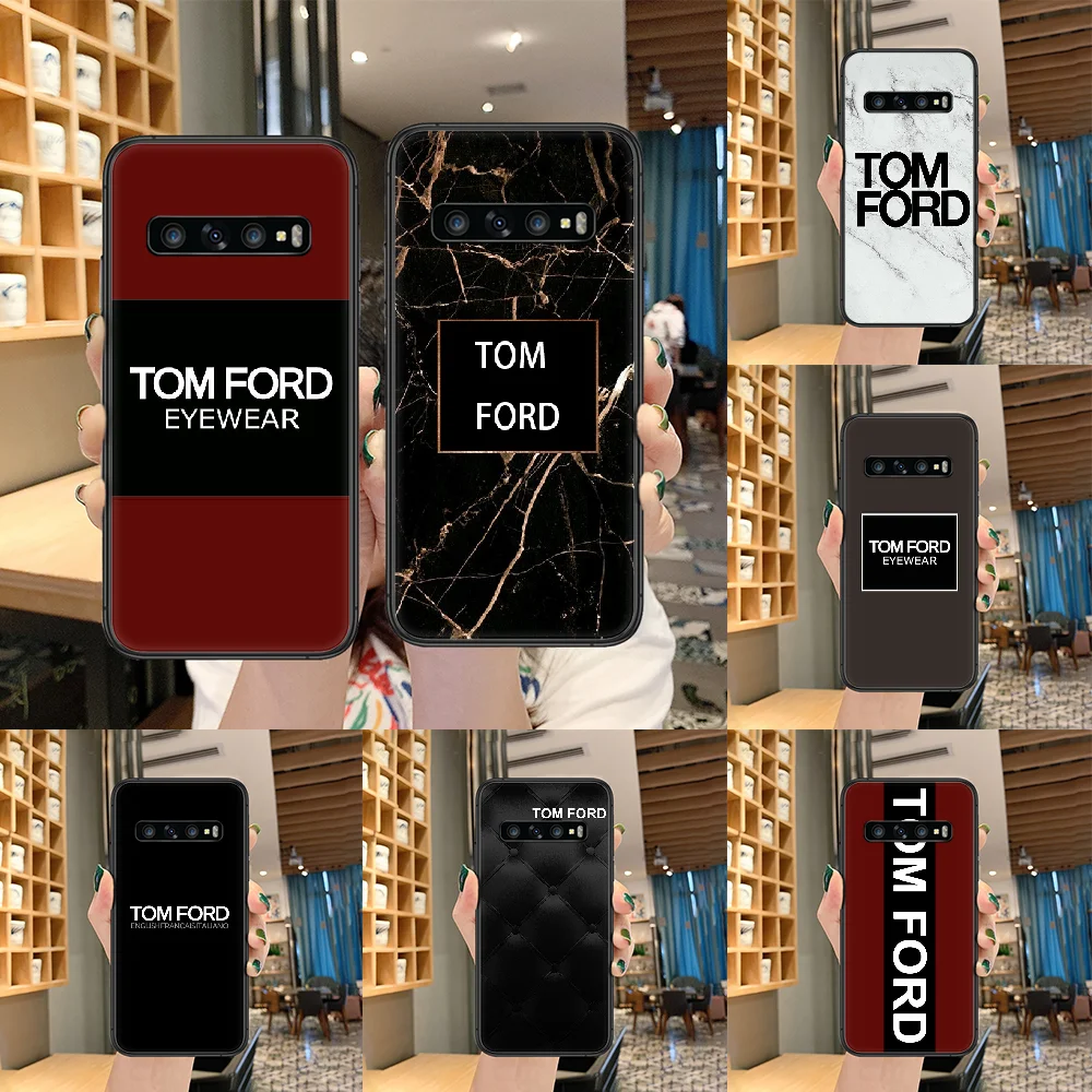 Luxury Brand Tom Ford Fashion Phone Case For Samsung Galaxy Note S 8 9 10 Plus E Lite Uitra Black Waterproof Painting Bumper Phone Case Covers Aliexpress