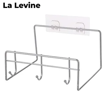 

New Perforated Bathroom Wash Basin Wall Hanging Storage Rack Multifunctional Stainless Steel Kitchen Storage Rack Gift Patch