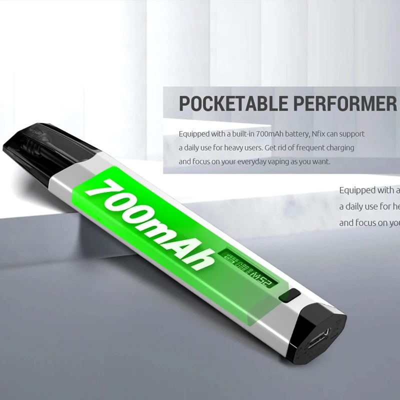 Оригинальный картридж SMOK Nfix Pod Vape Pen 3 мл DC MTL и 0.8ohm Pods 700 мАч аккумулятор|Системы
