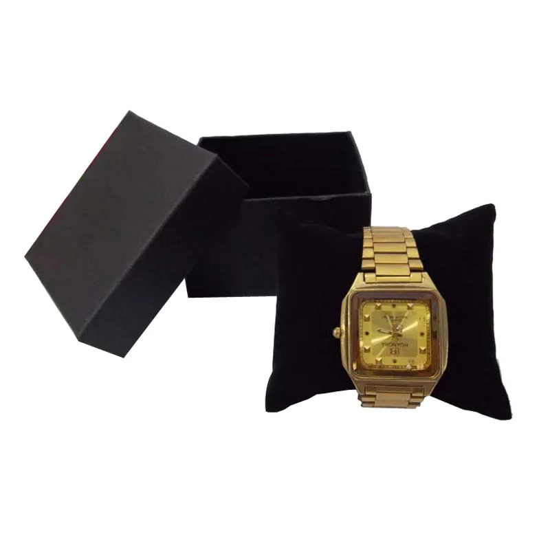 Упаковка для наручных часов Подарочная коробка черный браслет цепочка держатель