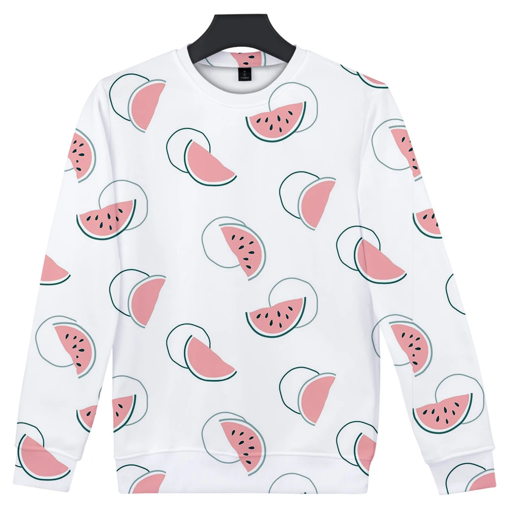 Fruit 3d Print Sweatshirts Women/men Crewneck Pullover Clothing Top 2019 Hot Sale Casual Sweatshirt Clothes Tops Plus Size 4xl