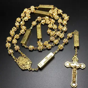 Crystal Rhinestone Rosary 1