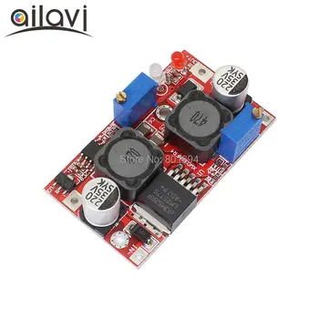 

DC-DC Automatic Boost Buck Converter 4-35V to 2-25V 2A 10W CC CV Voltage Regulator High Power LED Driver LM2577