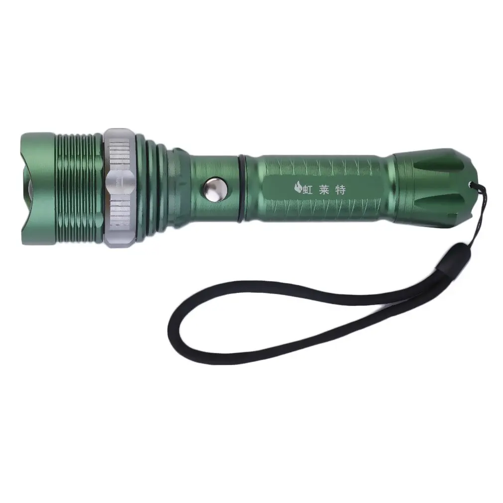 

LED Flashlight Aluminum Alloy Torch Lamp Light Super Bright Outdoor Fishing