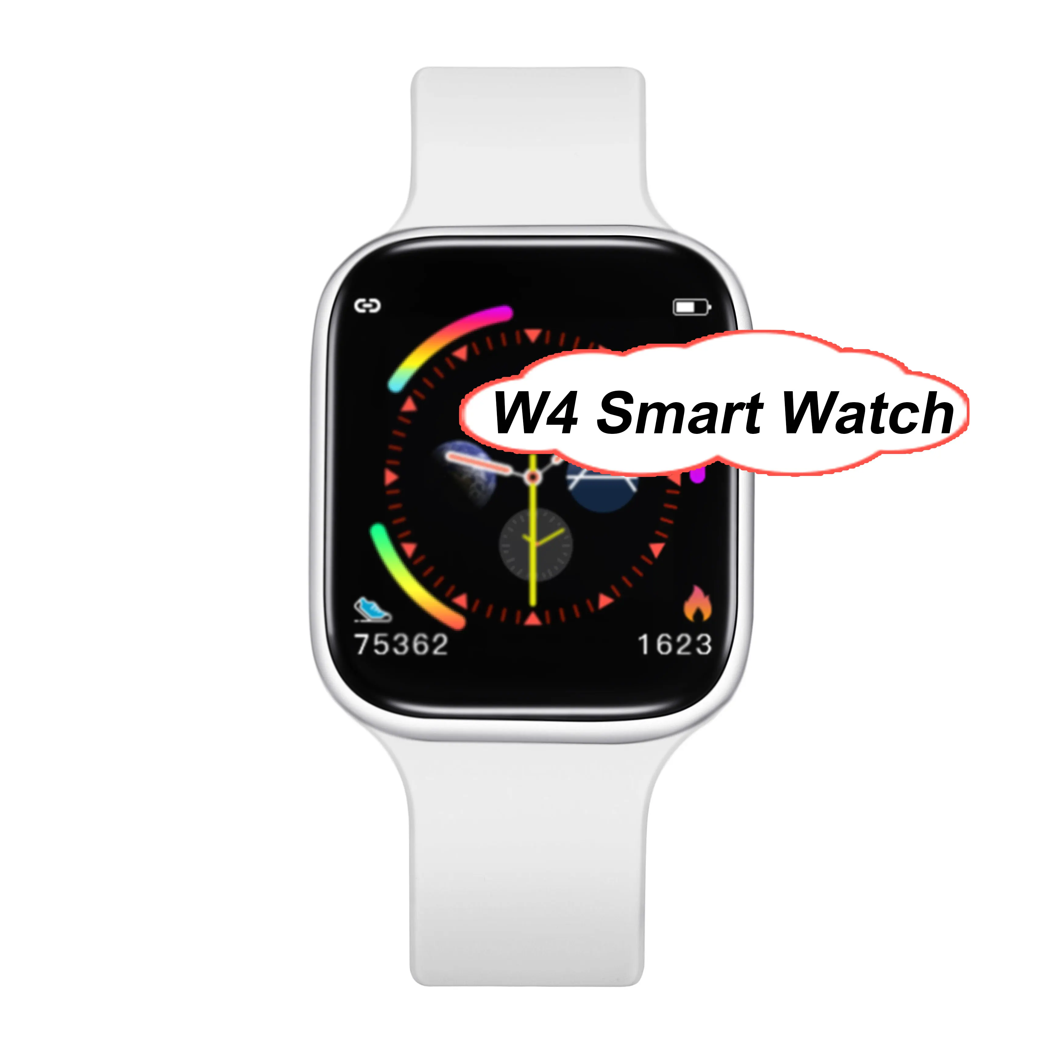 

New 2020 Smart watch W4 Distance full touch screen Bluetooth ECG Heart Rate Blood Pressure Sleep Monitor reloj inteligente