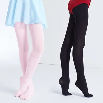 

Kids Ballet Tights Girls Dance Pantyhose Gymnastics Stockings Non-slip Full Footed Tights