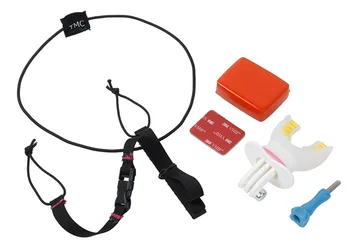 

Action Camera Surf Mouth Mount for GoPro Hero 8 7 5 6 4 Black Silver Session Xiaomi 4K SJCAM SJ7 H9 Go Pro Surfing Accessory
