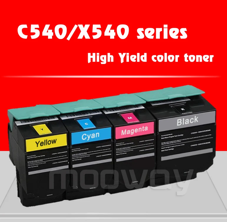 Совместимый тонер-картридж для Lexmark C540 C543 C544 C546 X543 X544 X546 X548 цветной | Компьютеры и